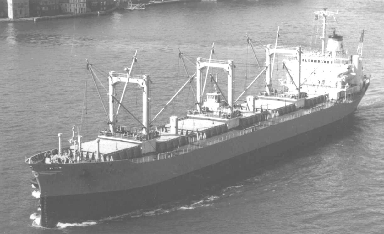 ARIS General Cargo vessel "Aris", built in 1970 by Ishikawajima - Harima Hvy Ind - Tokyo. Owned by Aris Cia Navigation SA.
Tonnage: 9868 gross, 6257 net
Dimensions: length 142.27, breadth 19.84, draught 9.037m
Port Of Regsitry: Piraeus
Speed: 14.5 k