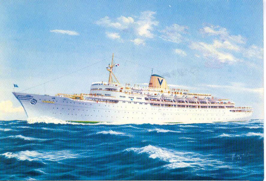Passenger Liner "Fairsky" laid down by Western Pipe & Steel Co, san Fransisco as cargo liner STEEL ARTISAN; completed as escort aircraft carrier USS BARNES.  Transferred to Royal Navy 1942; renamed HMS ATTACKER.  Returned to US Navy 1946.  Bought by Simta