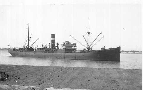 1939-40 General cargo vessel berthing Port Adelaide
