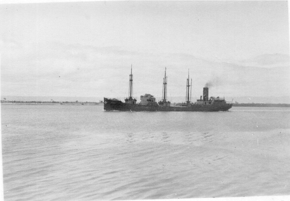 1930-31 General cargo vessel under way