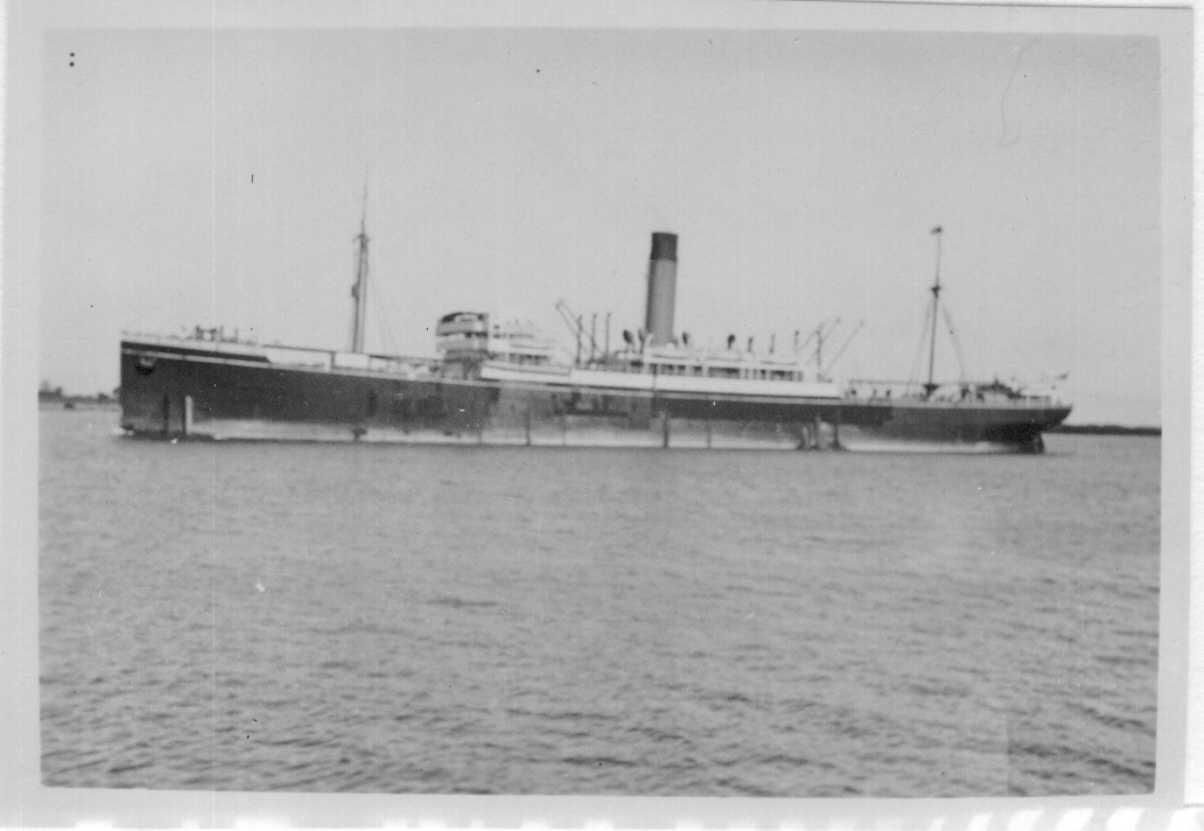 Passenger vessel entering port