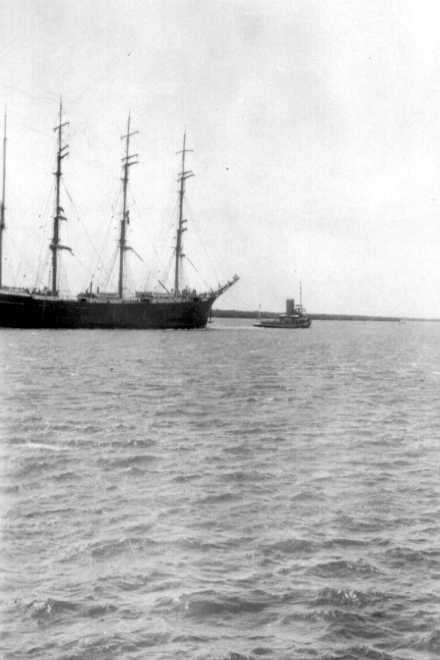 Under tow, 23/1/1931.