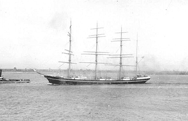 Under tow in the Port River, 9/2/1931.