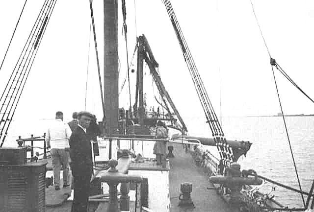 Showing damage on deck, 21/4/1932.