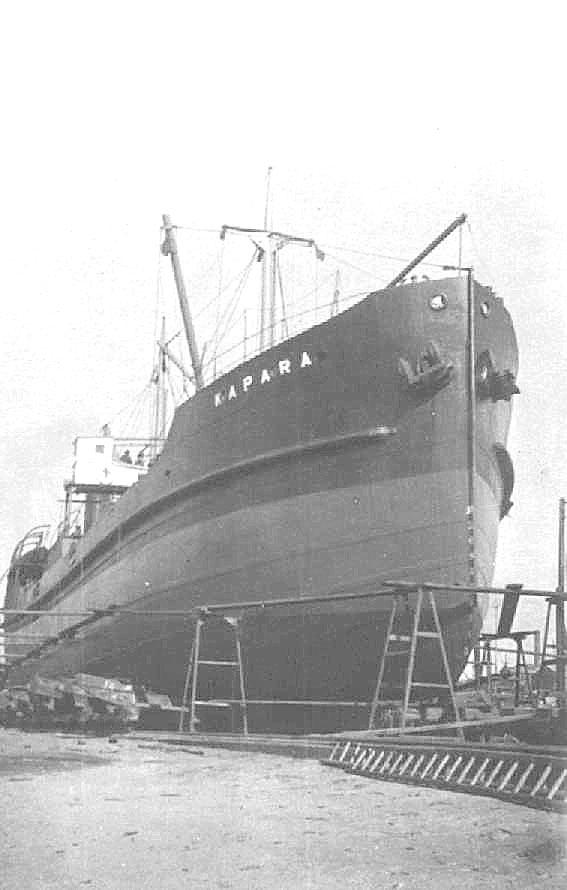 1914 general cargo vessel. On the slip.