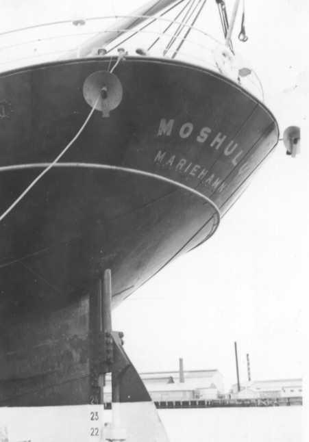 Showing stern, 14/2/1937