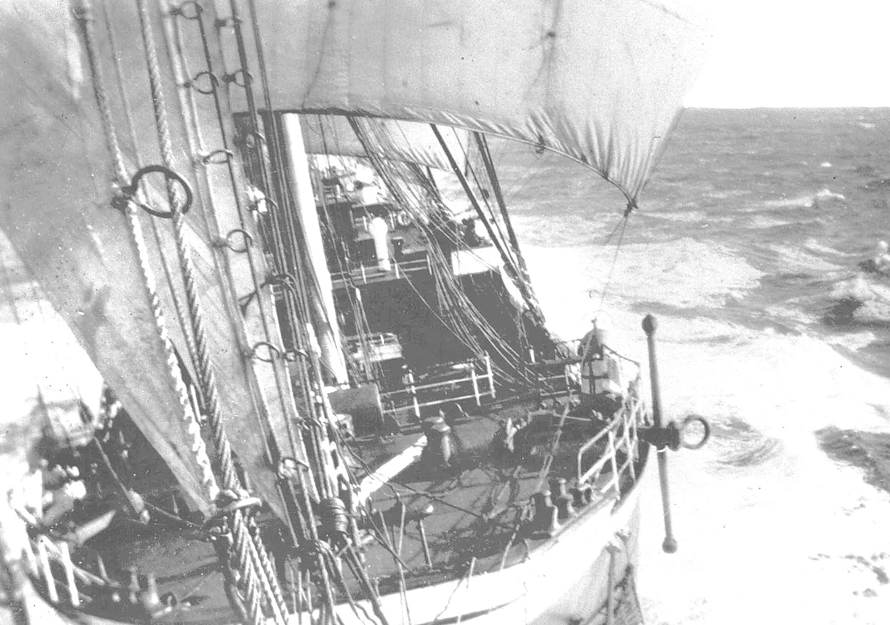 Rounding Cape Horn, 1932.