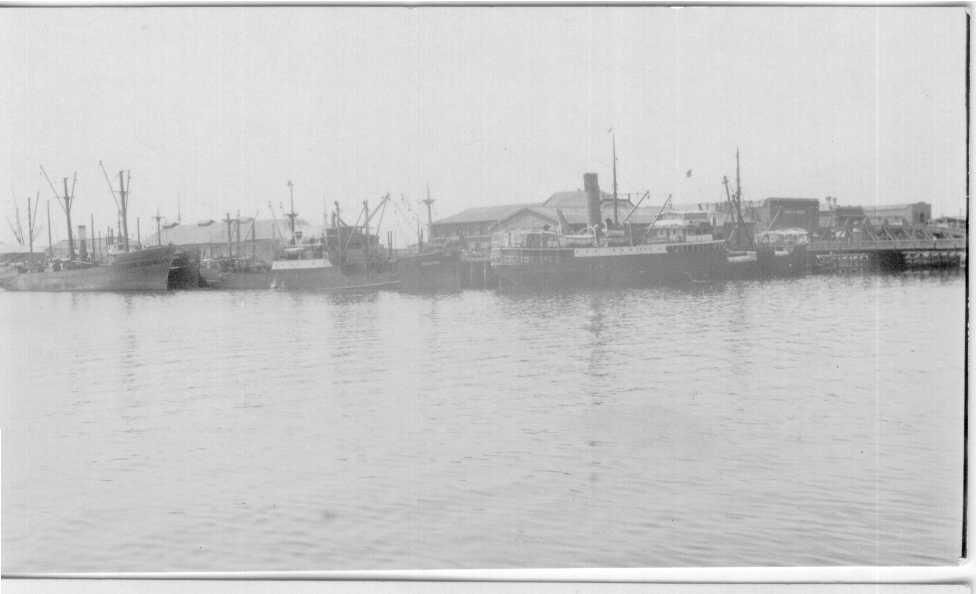 1927-28 General cargo vessel  berthed Port Adelaide