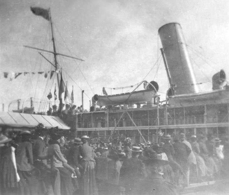 At Port Adelaide, 1901.