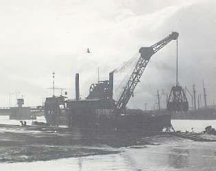 Dredge at no.1 berth.