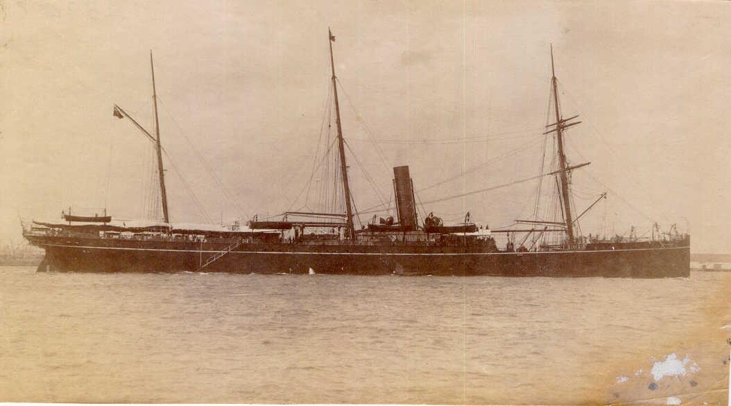 Passenger vessel moored