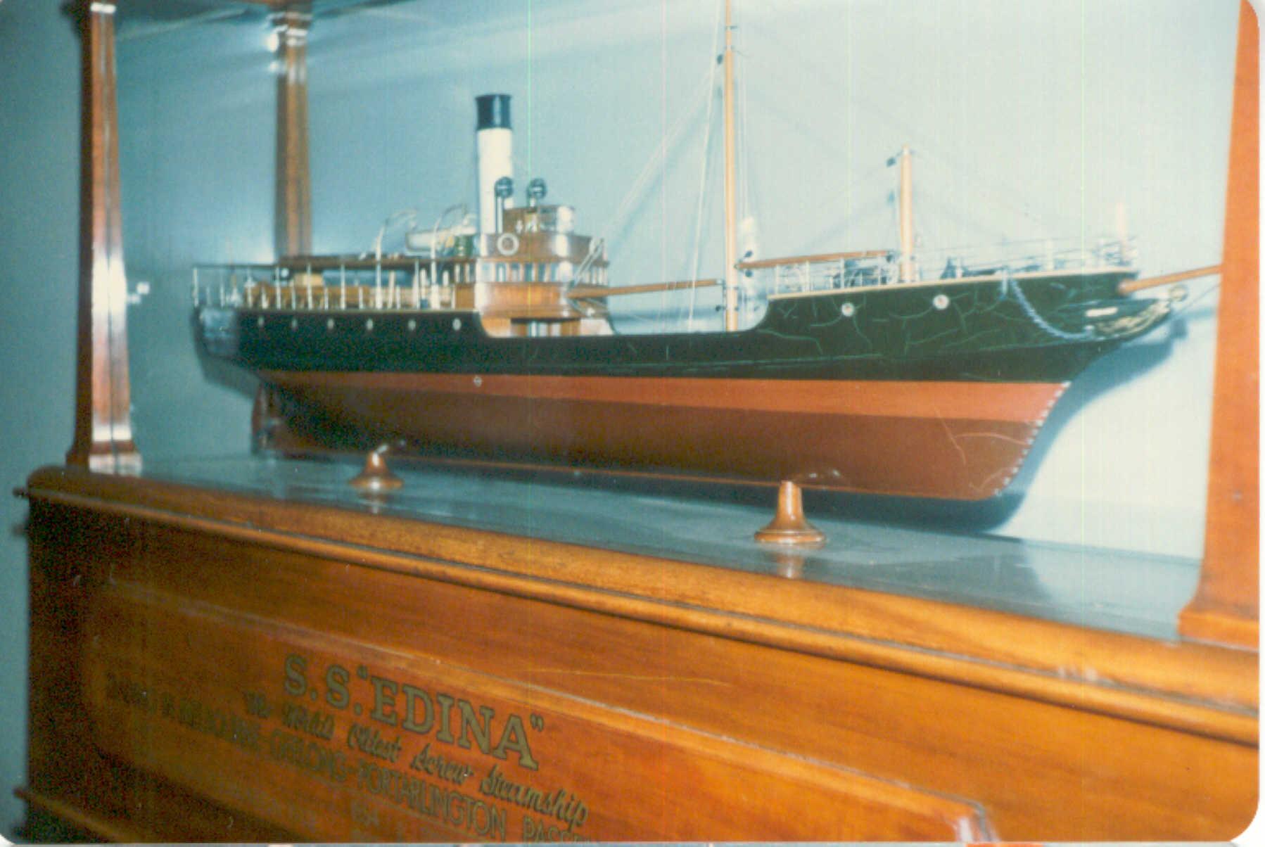 1854 passenger vessel model.