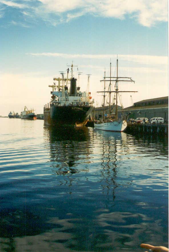 Berthed at Port Adelaide, 24/12/1987.