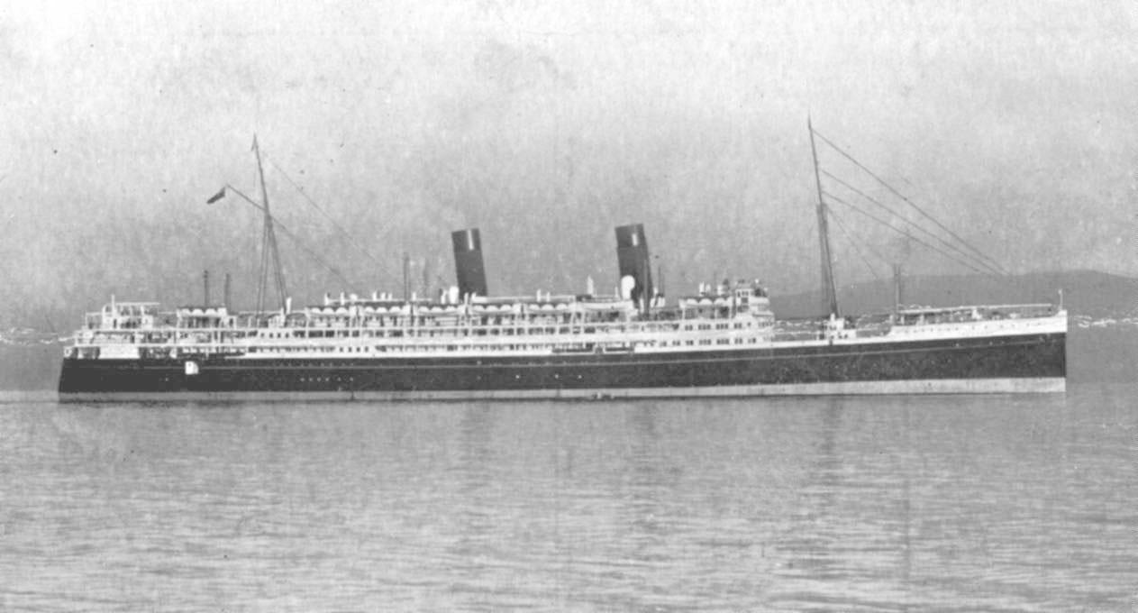 At sea, 1933.