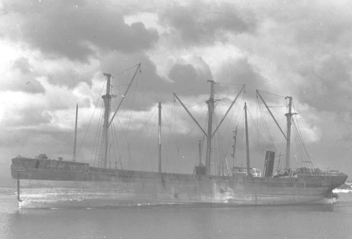 As a coal hulk at Port Adelaide.