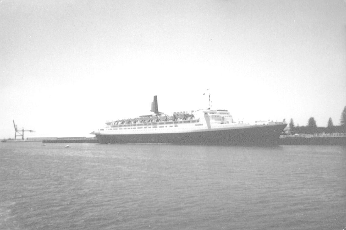 Berthed at Port Adelaide, 1986.