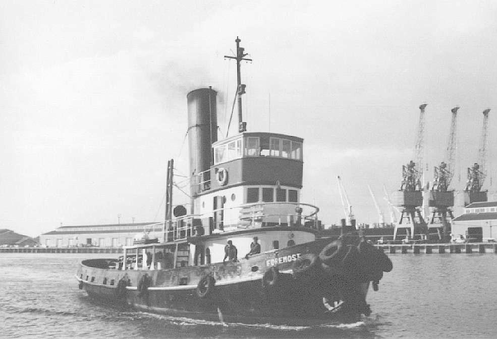 Tug under way at Port Adelaide