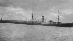 1925 general cargo vessel berthed