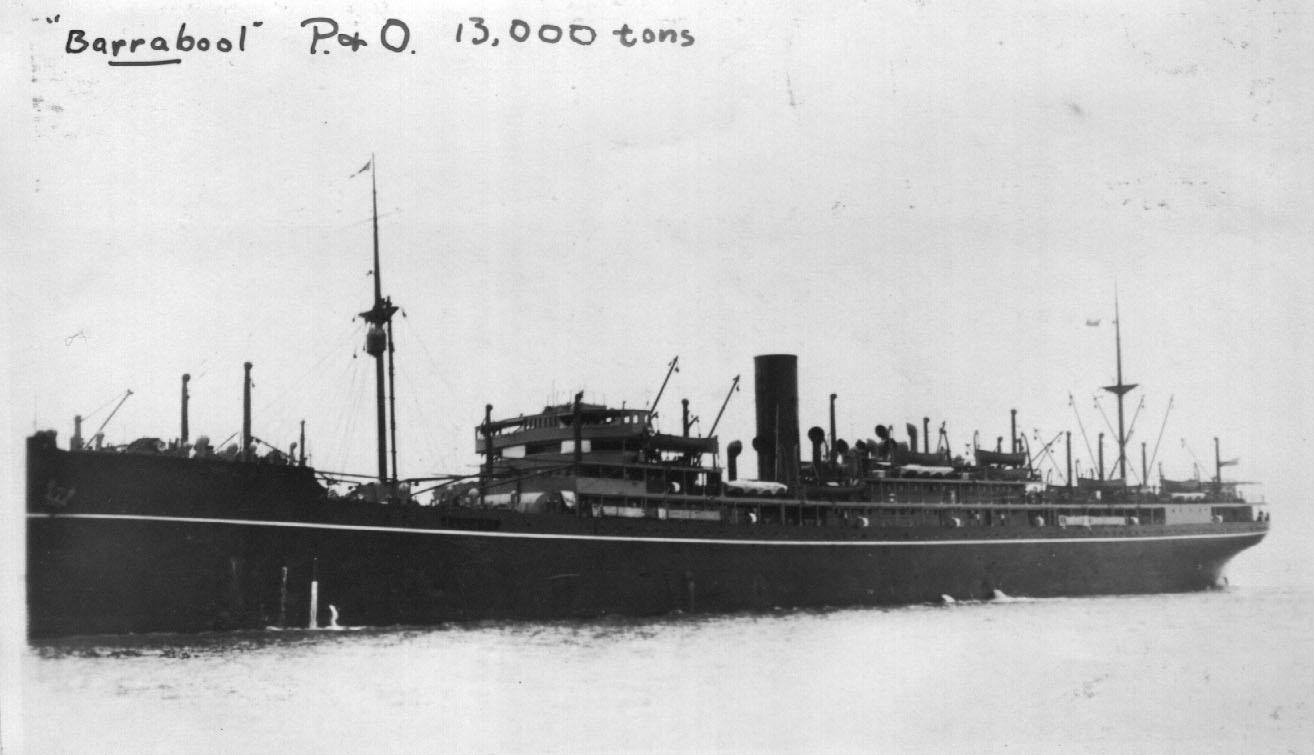 1921 passenger vessel at anchor