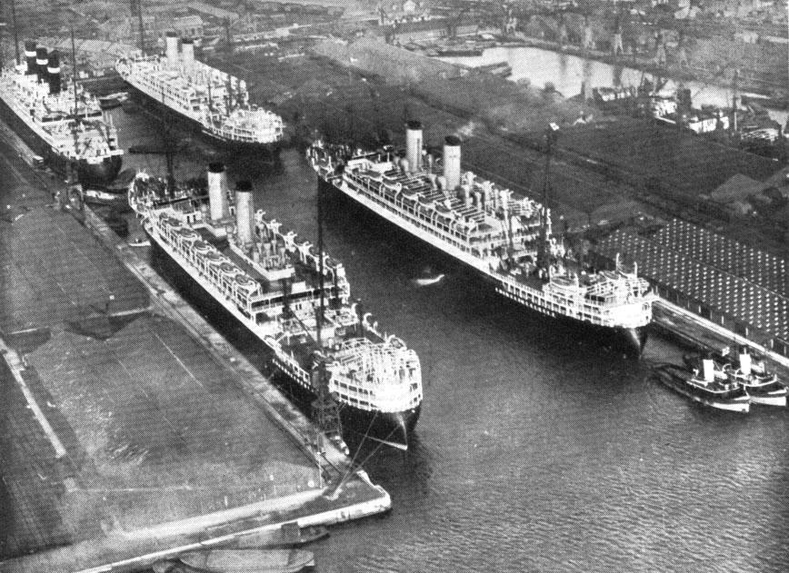 1917, 1928, 1929, 1925 passenger vessels.