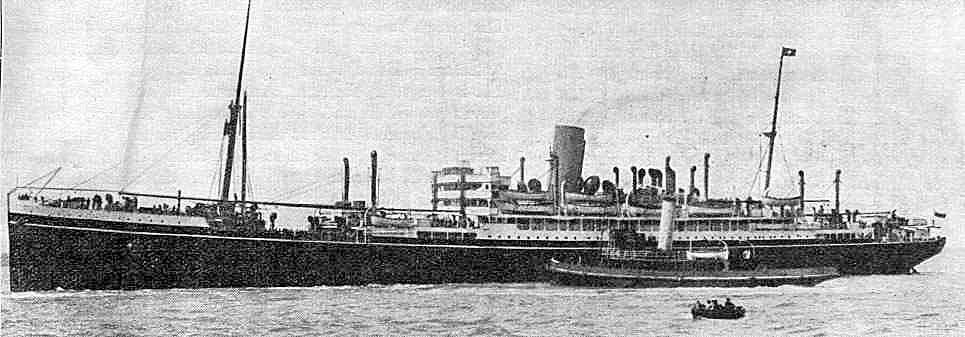 1922 passenger vessel.