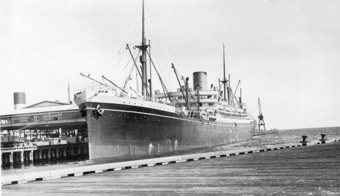 1921 passenger vessel.