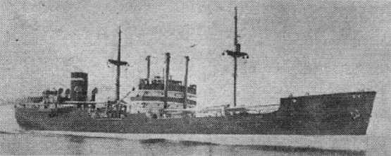 1936 cargo vessels in collision.