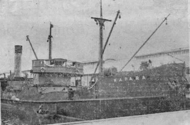 1914 cargo vessel, at Port Kembla.