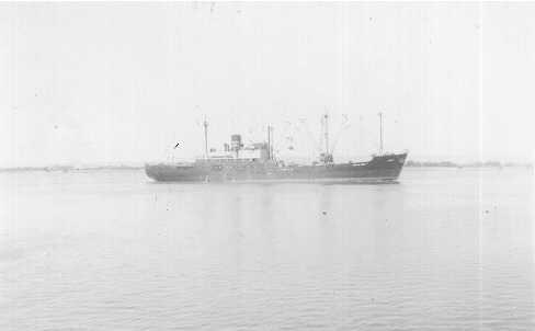 General cargo vessel, "Dandenong", built in 1946 by BHP Co Pty Ltd, Whyalla for the Australian Government.  In 1947 management was transferred to The Australian Shipping Board, and in 1957 was transferred to the Australian National Line (having been conve