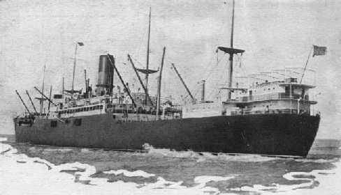 1917 cargo vessel clearing Melbourne.
