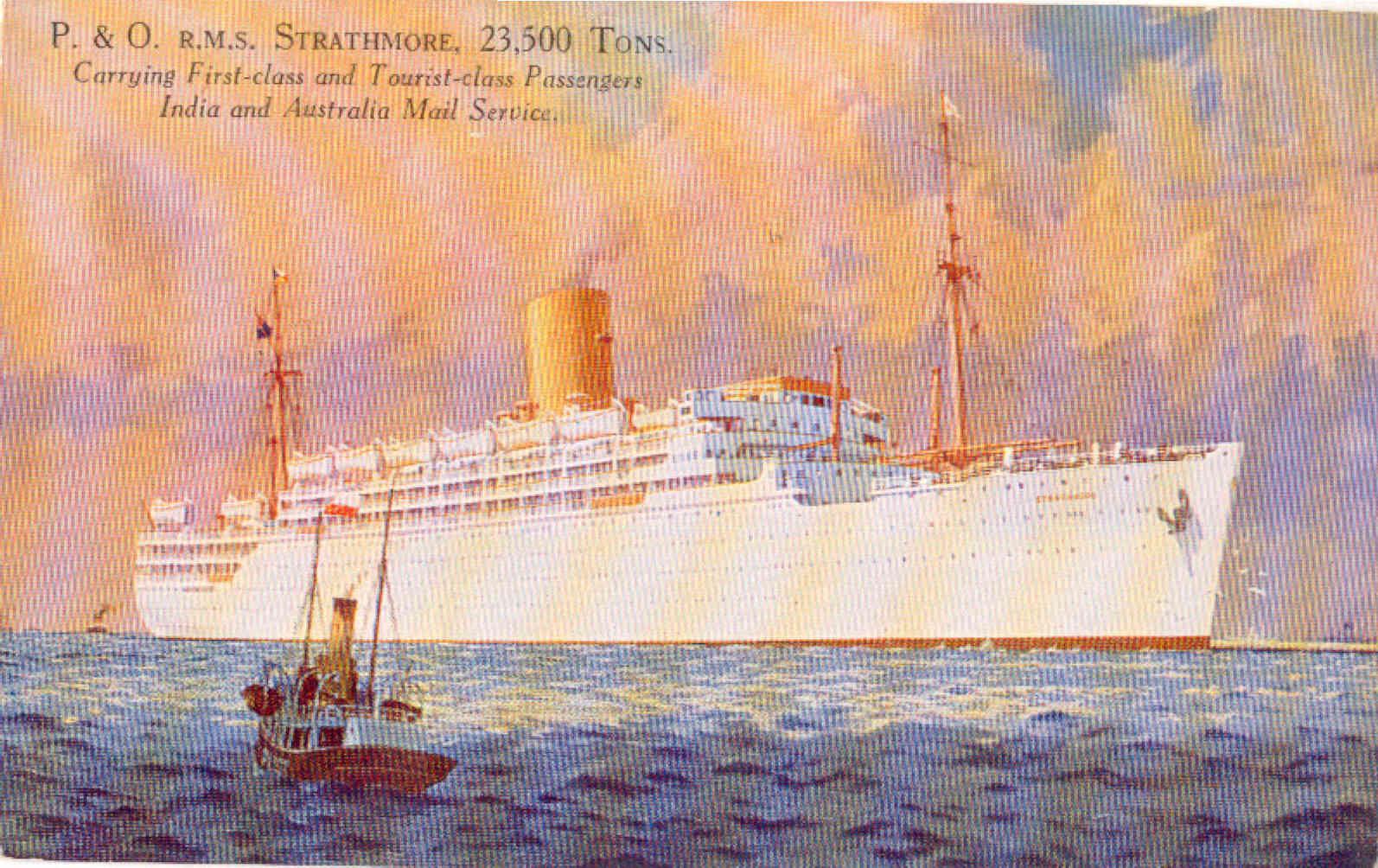 1935 P&O Passenger Cruise Ship