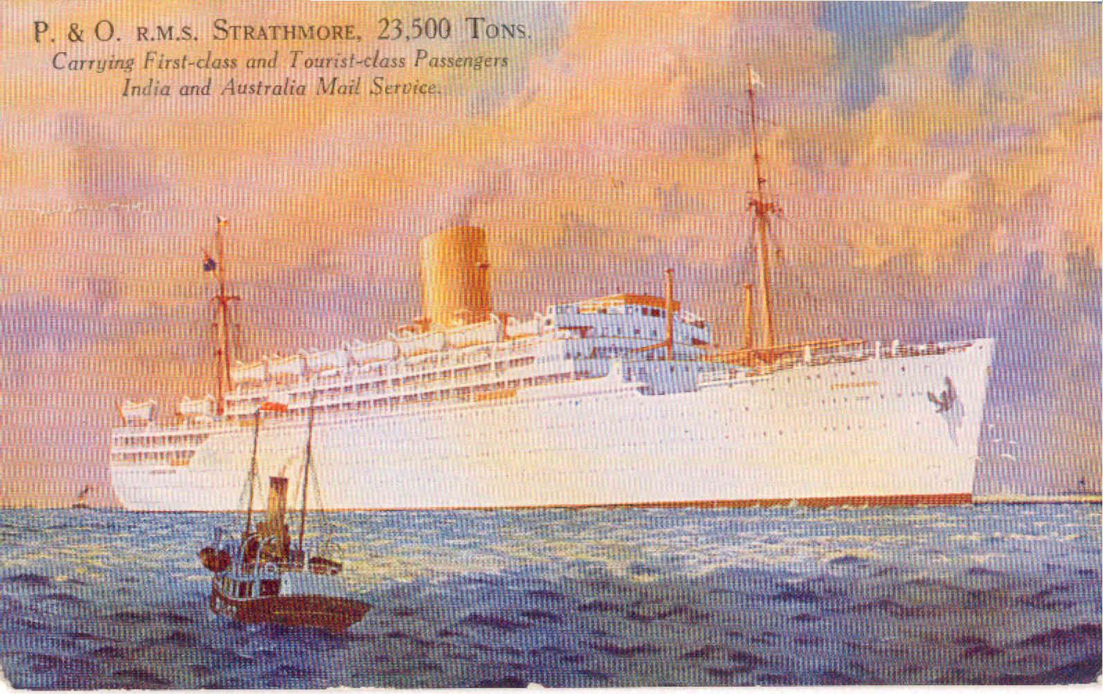 1935 P&O Passenger Cruise Ship