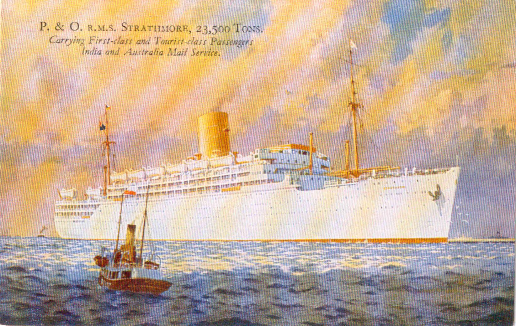 1935 P&O Passenger Cruise Ship