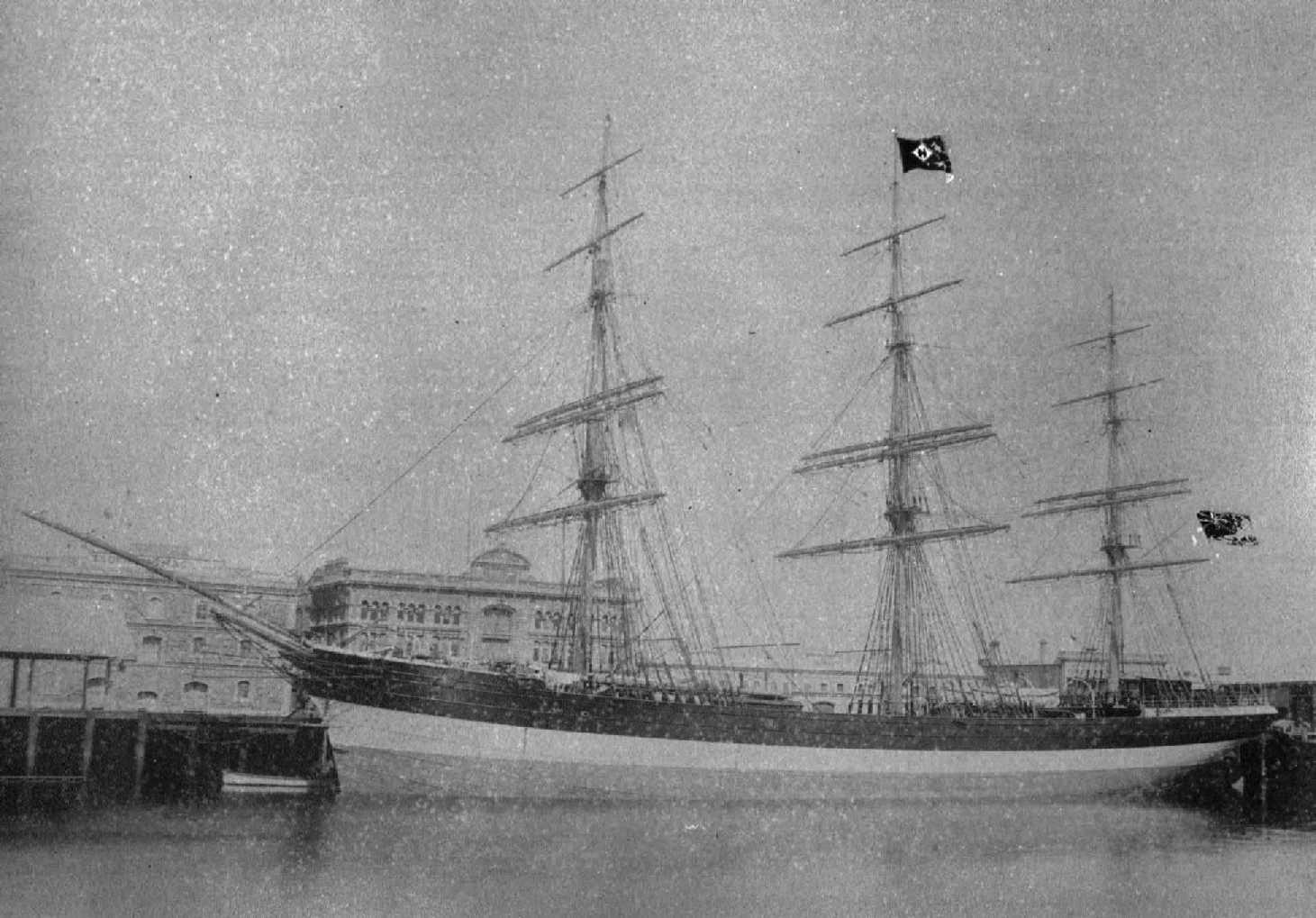 Image: Three masted barque