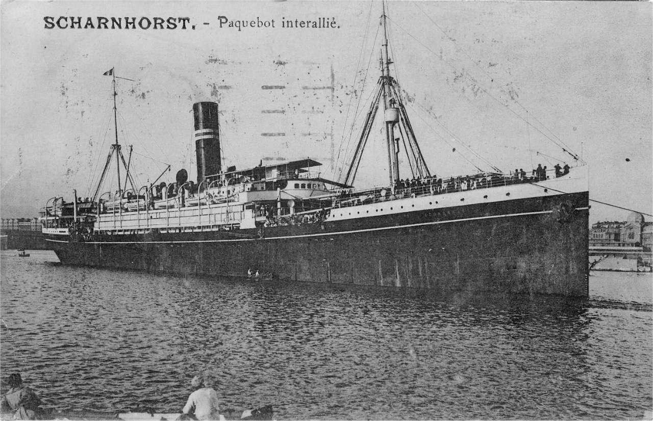 Image: Steamship. Still image. Photographic print