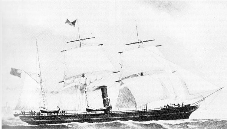Image: steamship