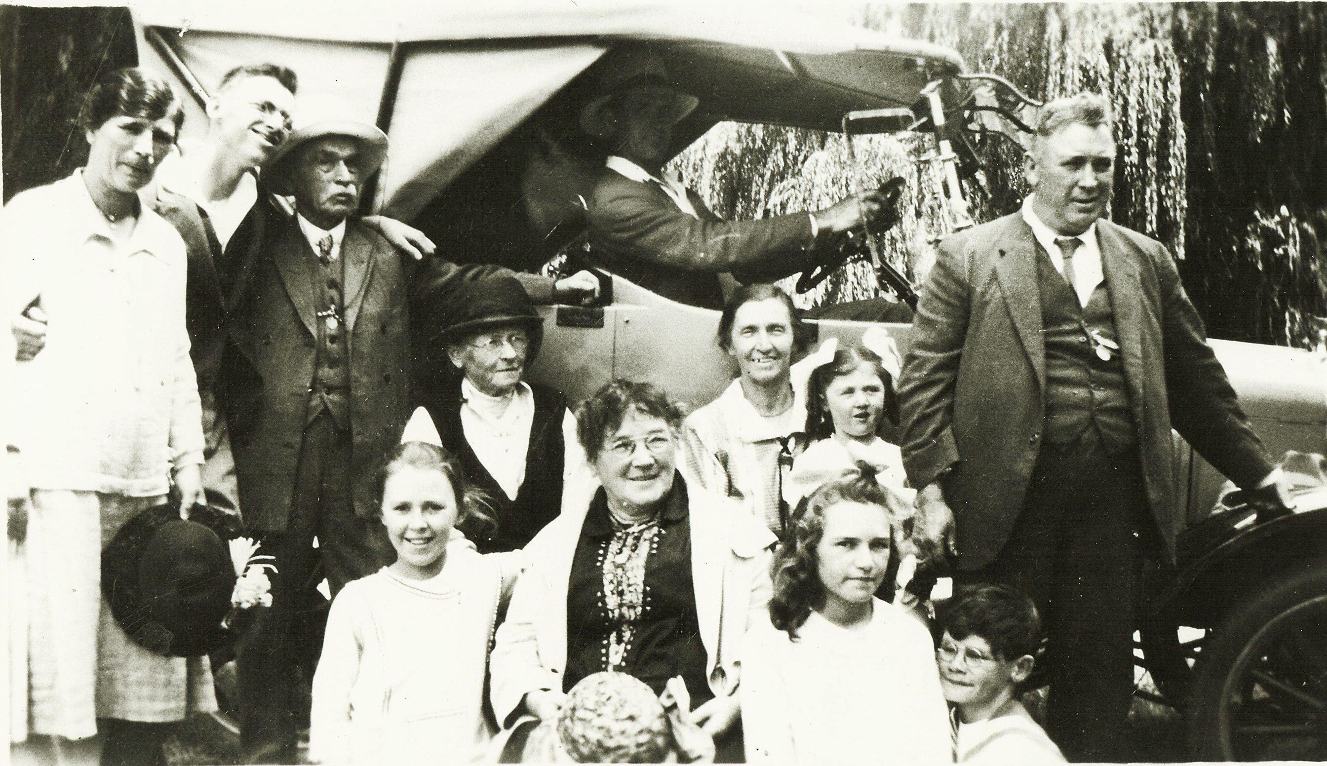 Image: group of people posing for portrait