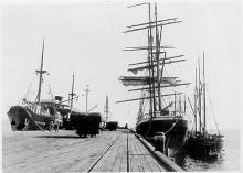 Moored at Port Lincoln.