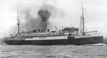 Passenger Vessel "S.S. Wandilla", built in 1912 at Glasgow by W Beardmore & Co  Ltd for the Adelaide Steamship Co Ltd.  She was a steel twin screw Passenger/Cargo vessel.  She was eventually sold overseas and was sunk in 1942.
Official Number:  122741
T