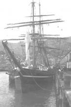 Wooden Auxilliary Screw Barque, built in 1901 by Dundee Shipbuilders Co Ltd - Dundee.  She was built especially for Captain Scott's Polar Expedition by the Royal Society and the Royal Geographical Society with a tremendously strong hull and bows to withst