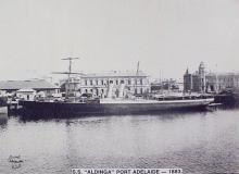 1920 Steamer at Port Adelaide.