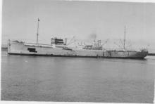 1919-20 General cargo vessel entering port