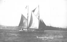 Wooden auxilliary 2 masted Ketch, official number 131506.  Built in 1912 By Philip B Forbes of Lake Macquarie, NSW, with an auxilliary engine 30 bhp, 6 knots.  Vessel was lengthened and renamed Leprena in May 1938.  Registered at Port Adelaide in 1923 whe