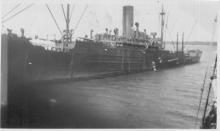 1936-37General cargo vessel after being mined, January 1941