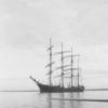 Seen from her lifeboat at Port Victoria.