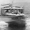 1942 Police Launch heading out.