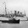 1931 Passenger vessel leaving Avonmouth docks