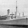 1937 passenger vessel at sea