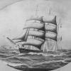 3 masted Barque, "Leucadia".