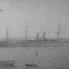 Passenger Liner "Carthage", built in 1881 of iron due to the scarcity of steel.  Built for the P&O company "Carthage" and "Rome" were the first P&O ships over 5,000 ton gross and were designed for the Australian trade, their passenger accomodation was ami